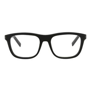 Berluti Mens Square/Rectangle Black Black Transparent Fashion Designer Eyewear